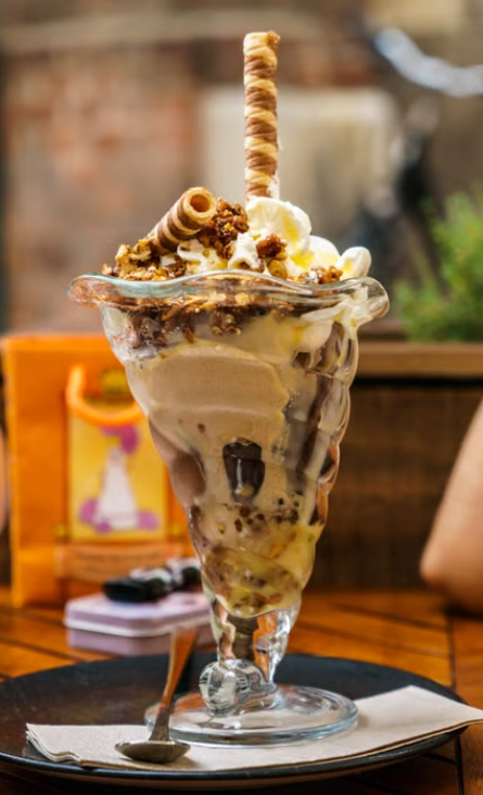 コーヒーゼリーパフェ